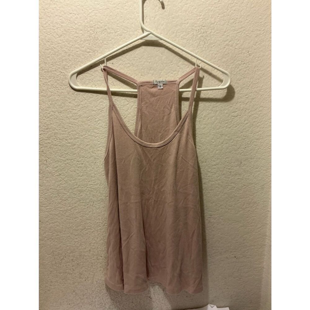 PJ Harlow Barefoot Dreams Women's Dusty Blush Racerback Camisole size S